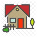Fence Apartment Home Icon
