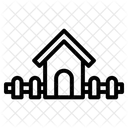 Fence Wood Home Icon
