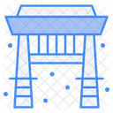 Fence Gate Religion Icon