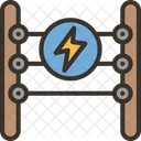 Fence Electric Voltage Icon