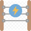 Fence Electric Voltage Icon
