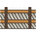 Fence Gate Border Icon