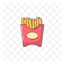 Fries Snack Potatoes Icon
