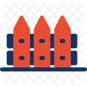 Fence Barrier Boundary Icon