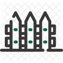 Fence Barrier Boundary Icon