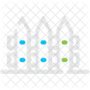 Fence Barrier Boundary Icon