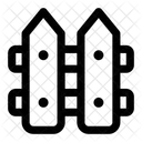 Fence Barrier Exterior Icon