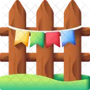 Fence Barrier Garden Icon