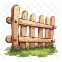 Fence Barrier Garden Icon