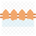 Fence Boundary Enclosure Icon