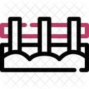 Fence Boundary Enclosure Icon