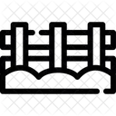Fence Boundary Enclosure Icon