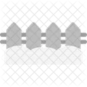 Fence Boundary Enclosure Icon