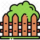 Fence Nature Trees Icon