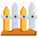 Fence Palisade Boundary Icon
