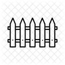 Fence Garden Boundary Icon