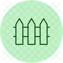 Fence Property Realestate Icon