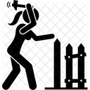 Fence Making  Icon