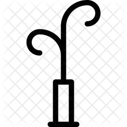 Fence Menorah  Icon