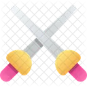 Fencing Sword Fencer Icon
