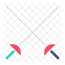 Fencing Cross Swords Icon