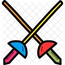 Fencing Game Sword Icon