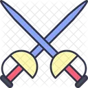 Fencing Olympics Game Icon