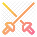 Fencing Swords Combat Icon