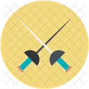 Fencing Weapon Game Icon