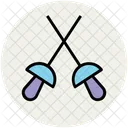Fencing Foil Swords Icon