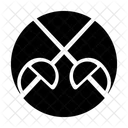 Fencing Game Sport Icon