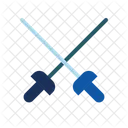 Fencing Sport Sword Icon