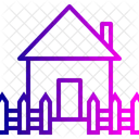 Fencing Real Estate Icon