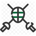 Fencing Sport Swordsmanship Icon