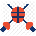 Fencing Sport Swordsmanship Icon