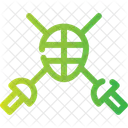 Fencing Sport Swordsmanship Icon