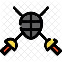 Fencing Sport Swordsmanship Icon
