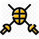 Fencing Sport Swordsmanship Icon