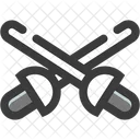 Fencing Sword Fence Icon