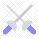 Fencing Sword Sports Icon