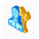 Fencing Sport Isometric Icon