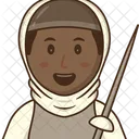 Fencing Player  Icon