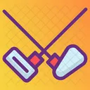 Fencing Cross Swords War Symbol アイコン