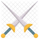 Fencing Swords Swords Fencing Icône