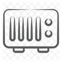 Fenster Klimaanlage Luftkuhler Elektronischer Ventilator Symbol