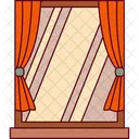 Fenster Vorhange Interieur Icon