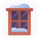 Fenster schnee  Symbol