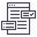 Fenster Bericht Leistung Symbol