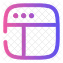 Fensterrahmen Symbol