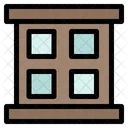 Fensterrahmen  Symbol